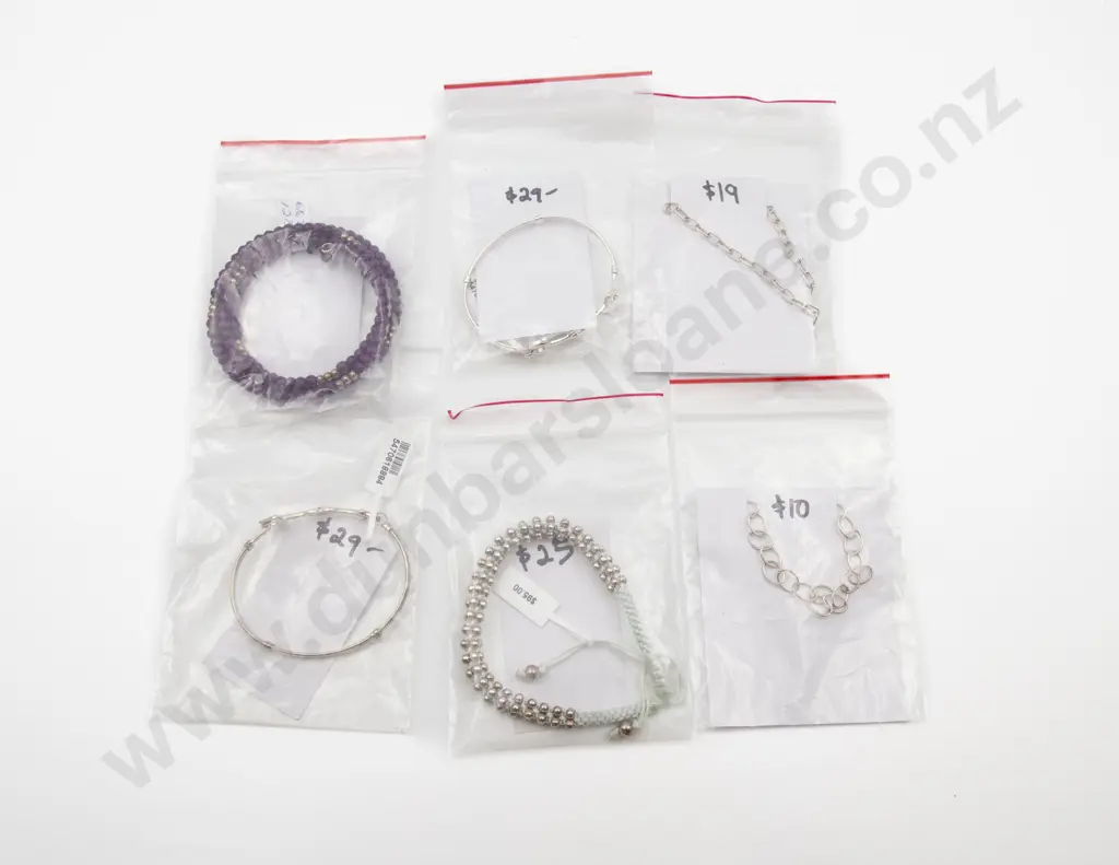 Six S/S Bracelets and Bangles Image 1++