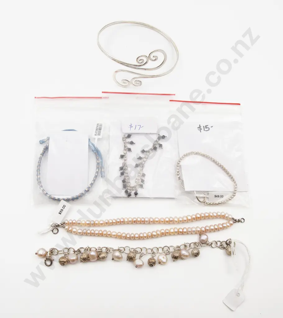 Six S/S Bracelets and Bangles Image 1++