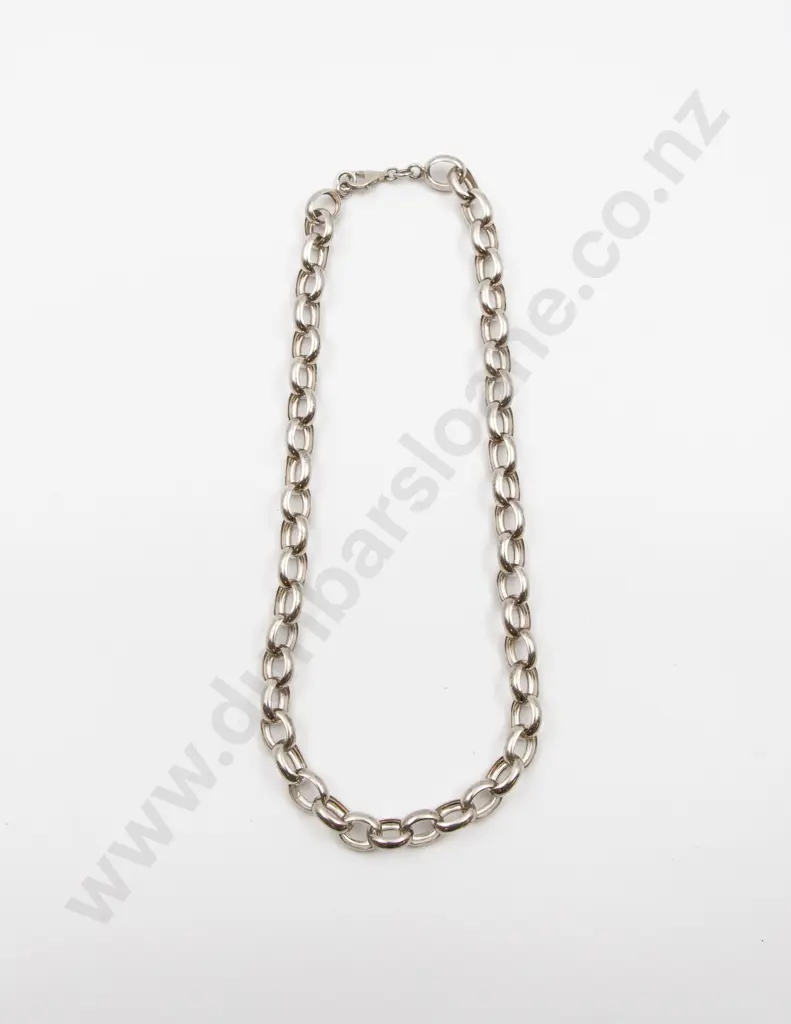 S/S Heavy Trace Link Neck Chain Image 1++