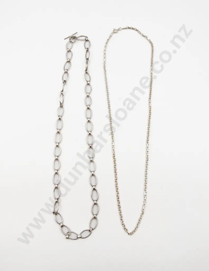 Two S/S Fancy Neck Chains Image 1++