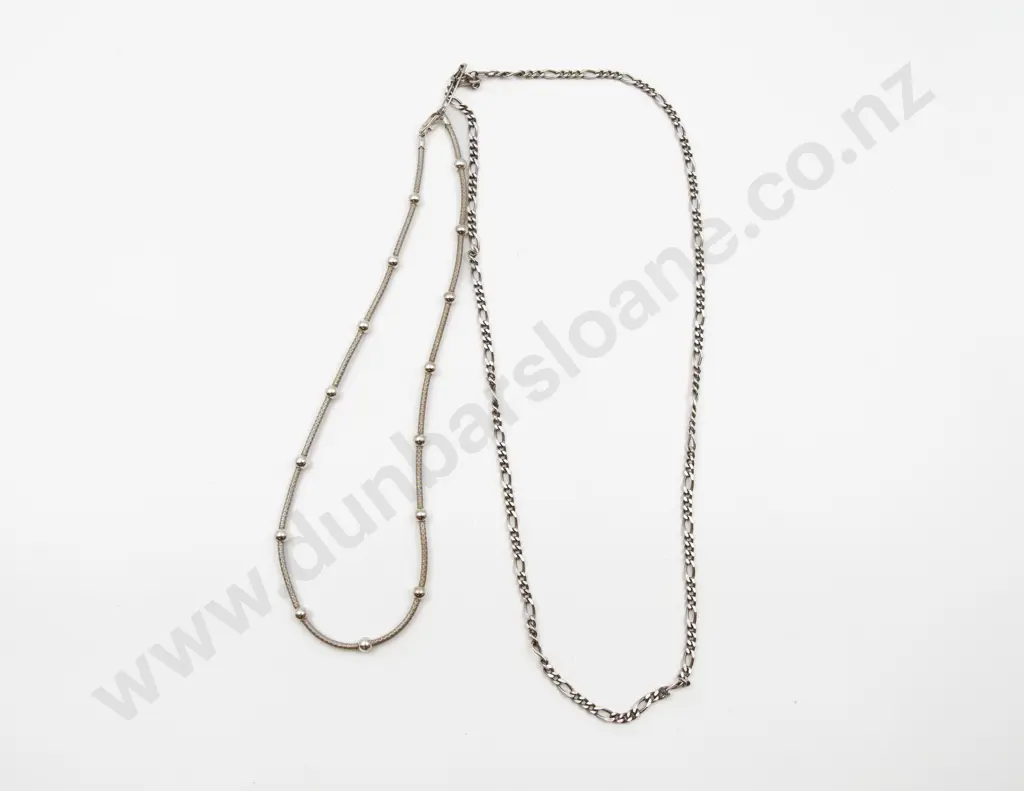 Two S/S Fancy Neck Chains Image 1++