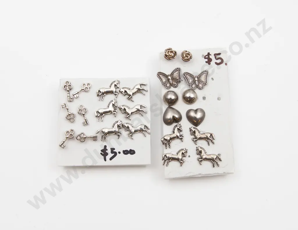 12pair S/S Stud Earrings Image 1++