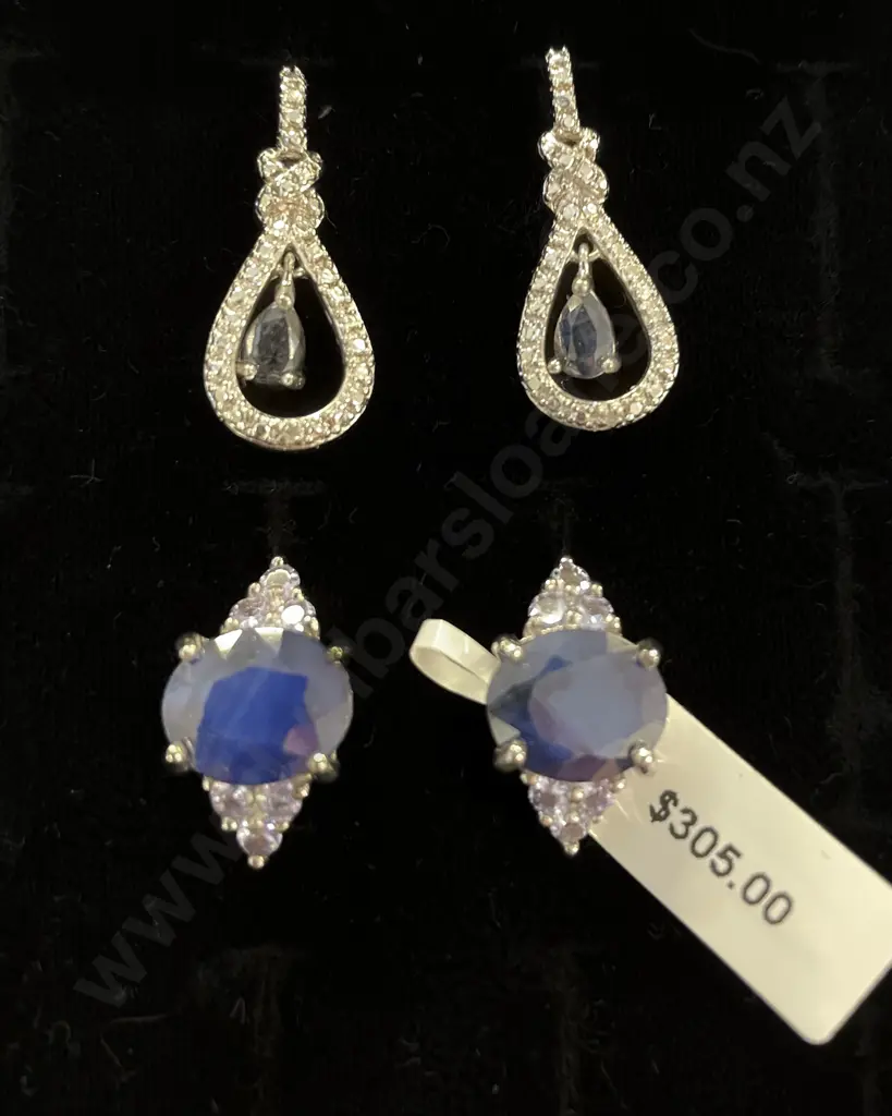 Two Pair S/S and Crystal Dress Earrings Image 1++