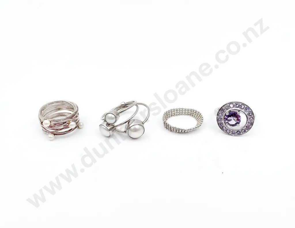 Four S/S Rings Image 1++