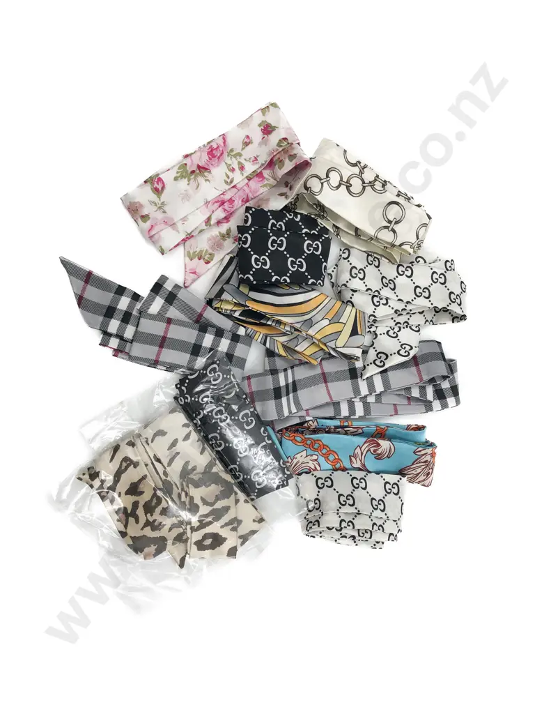 Qty Silk Hair Ribbons Image 1++
