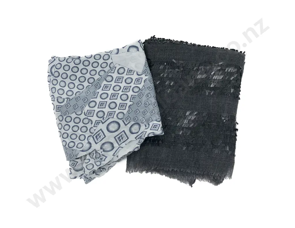 Merino & Silk Scarf Image 1++