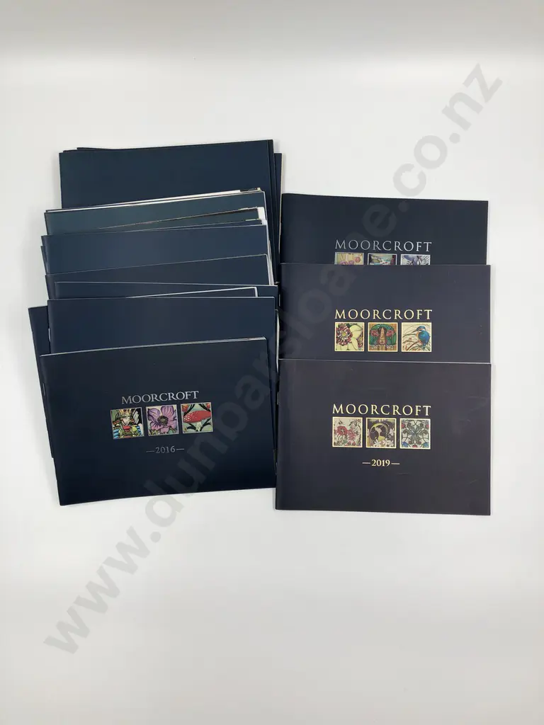 Box of Moorcroft Catalogues 1990-2019 Image 1++