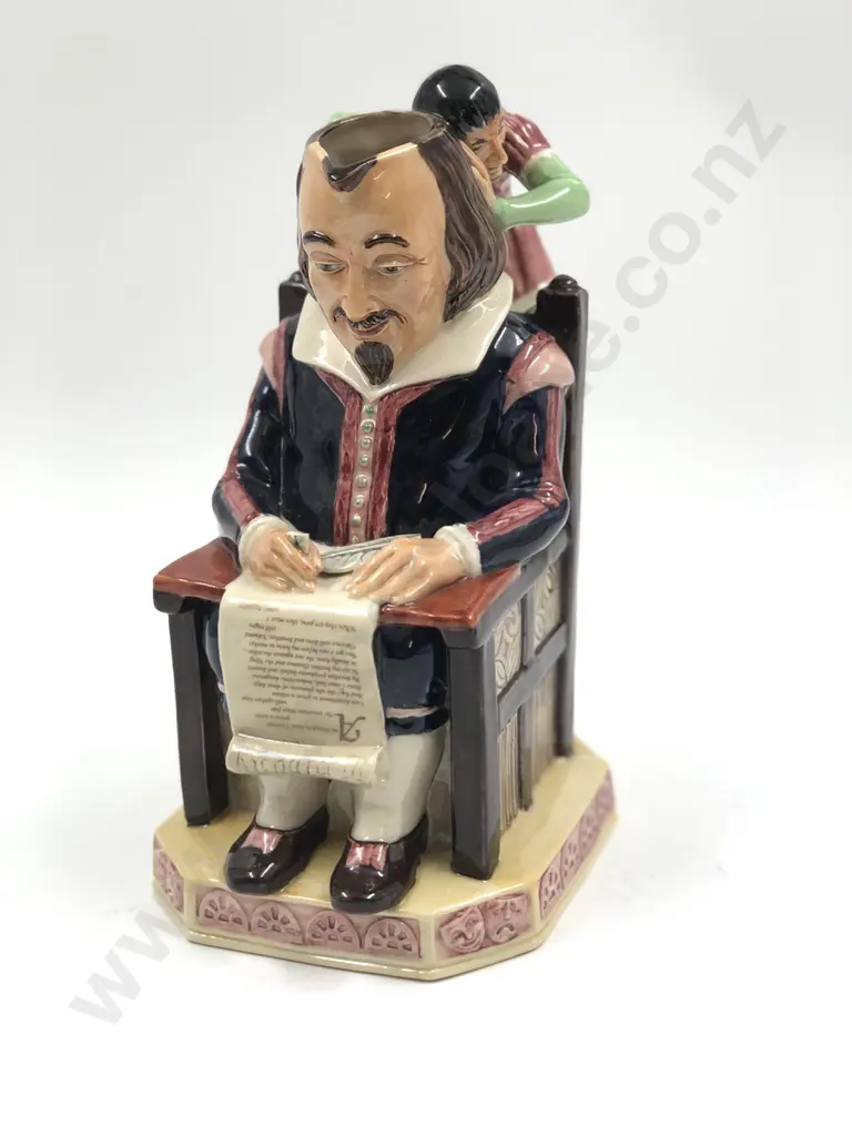Kevin Francis Ceramics "William Shakespeare" Toby Jug (AF) Image 1++