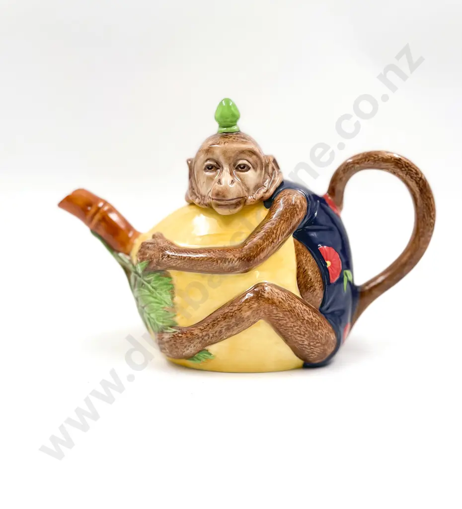 Minton Archive Collection "Monkey" Teapot Image 1++