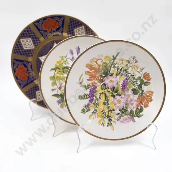 Three Caverswall Plates