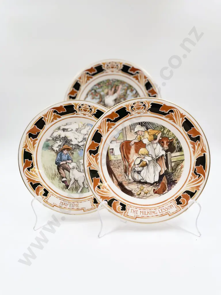 Set of Six RD Scenic Plates Image 1++