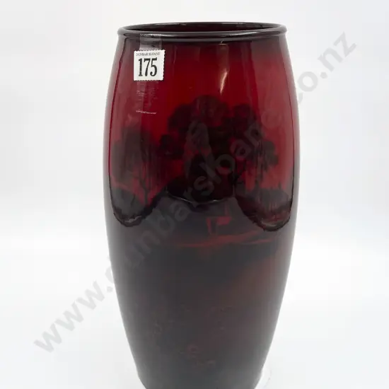 Large RD Flambé Vase