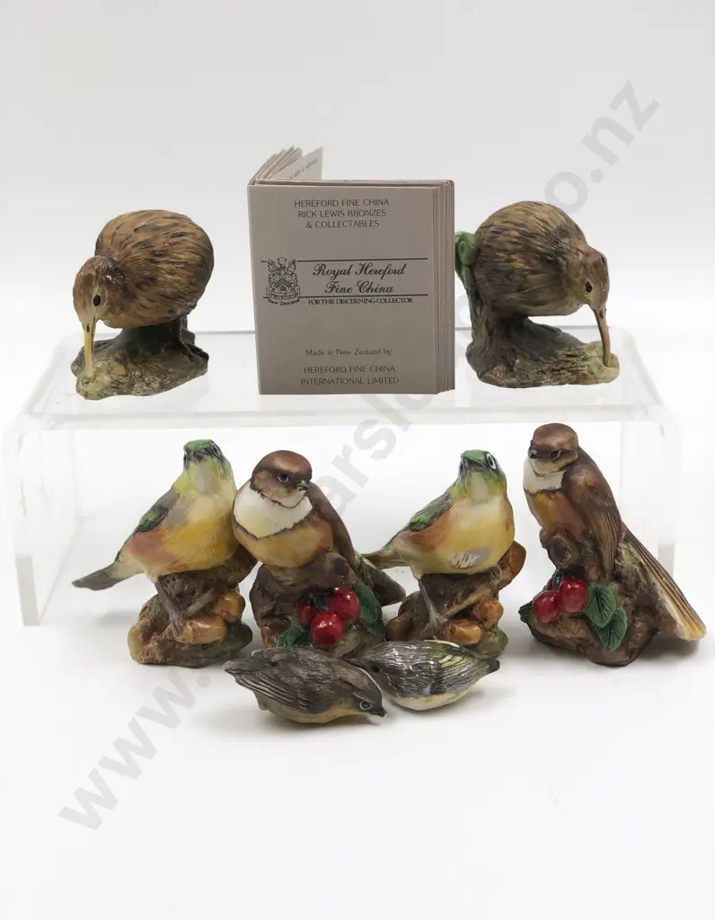 Eight NZ Hereford Bird Models Image 1++