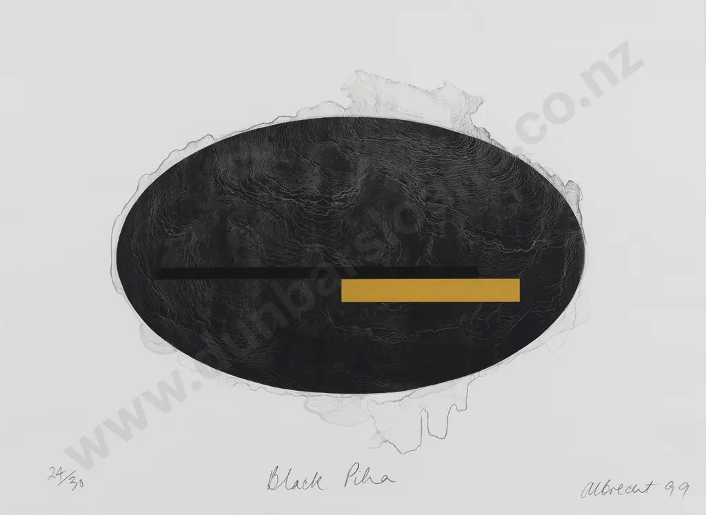 Gretchen Albrecht (b.1943) - Black Piha Image 1++