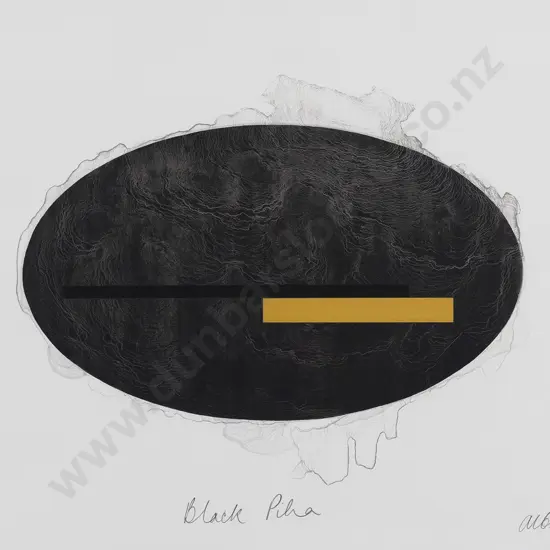 Gretchen Albrecht (b.1943) - Black Piha