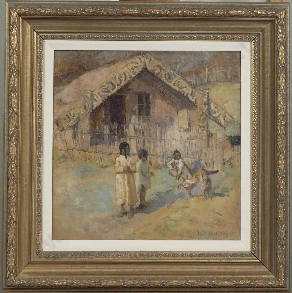 Dorothy Kate Richmond (1861-1935) - Outside the Pā Image 1++