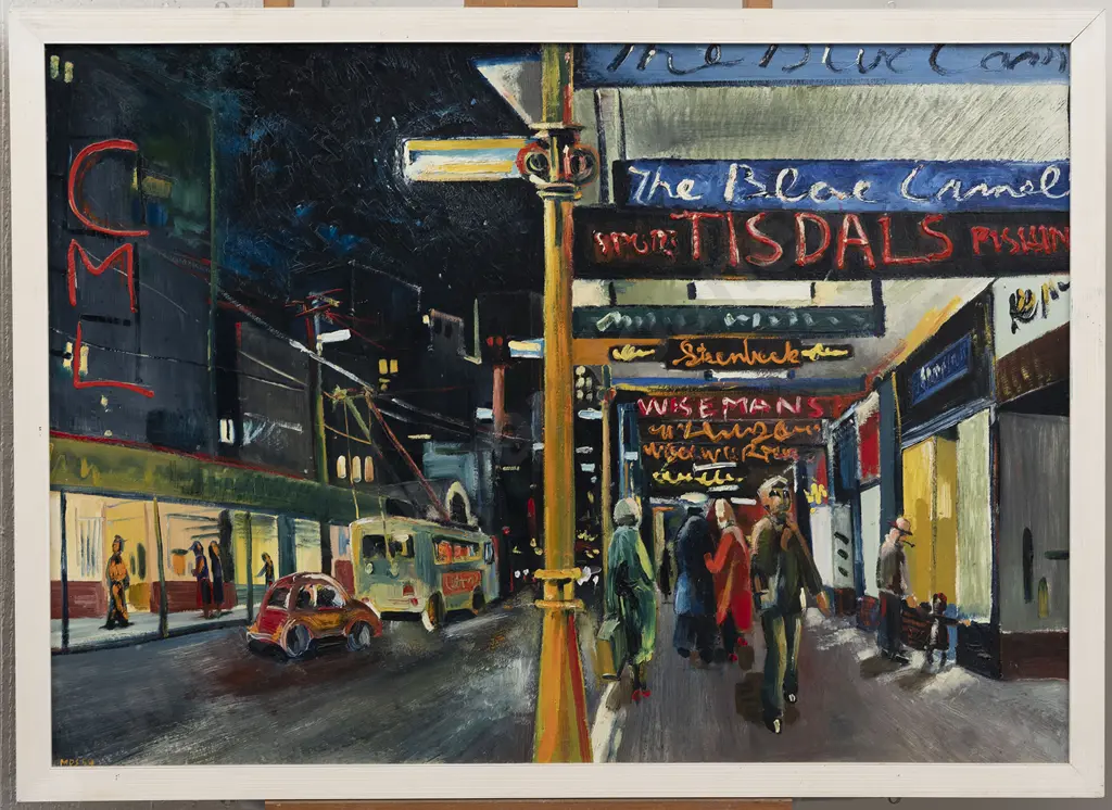 Michael Smither (b 1939) - Queen Street 1959 Image 1++