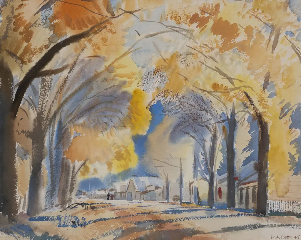 William Alexander Sutton (1917 - 2000) - Arrowtown Image 1++