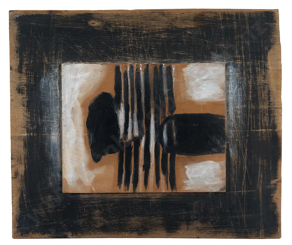 Don Peebles (1922 - 2010) - Untitled (abstract) Image 1++