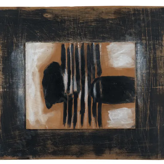 Don Peebles (1922 - 2010) - Untitled (abstract)