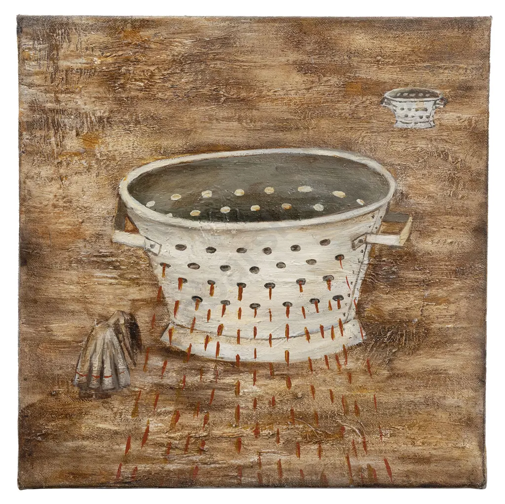 Seraphine Pick (b 1964) - Untitled (Colander) 1993 Image 1++