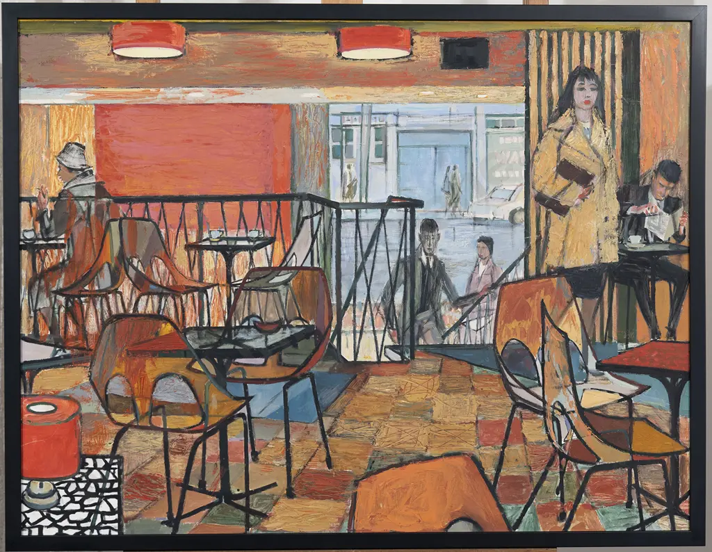 Juliet Peter (1915 - 2010) - Coffee Bar Image 1++