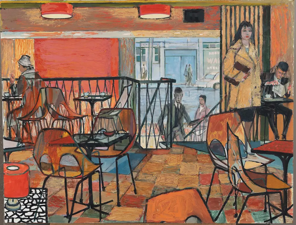 Juliet Peter (1915 - 2010) - Coffee Bar Image 1++