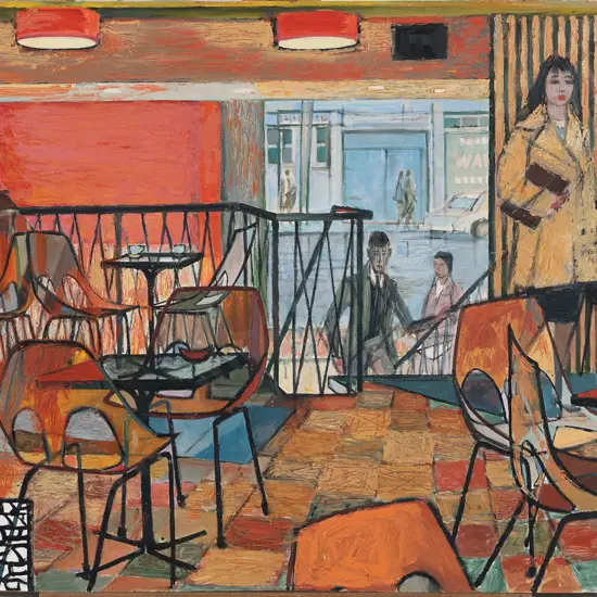 Juliet Peter (1915 - 2010) - Coffee Bar