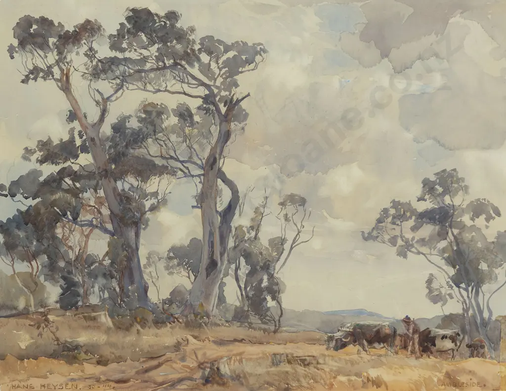 Hans Heysen (AUSTRALIA 1877-1968) - Ambleside Image 1++