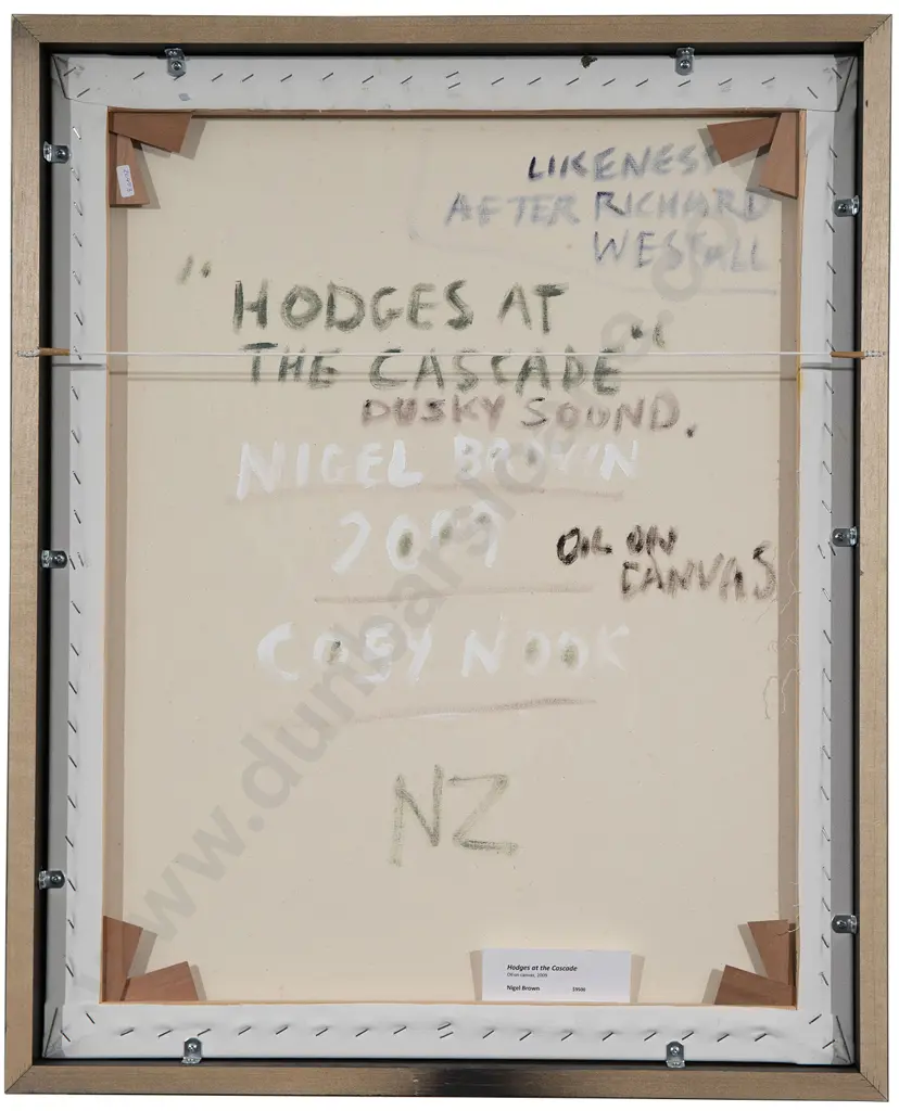 Nigel Brown (b 1949) - Hodges at the Cascade Image 1++