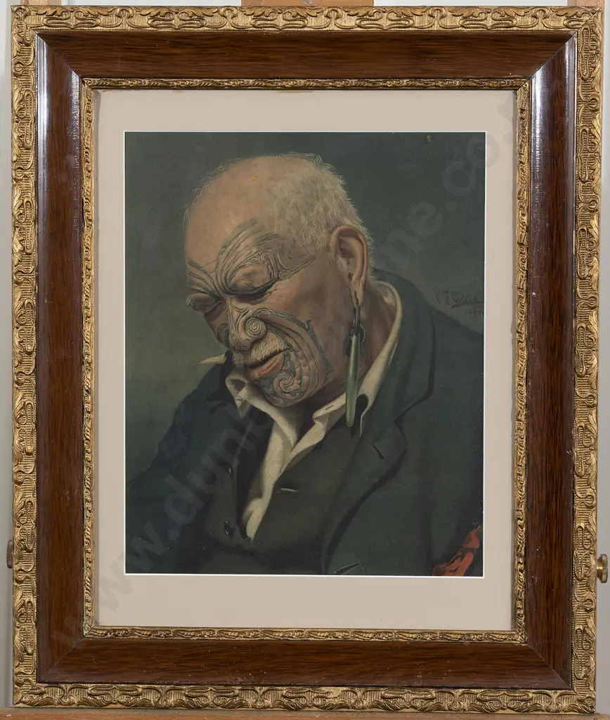 Charles Frederick Goldie (1870-1947) - Wiremu Patara Te Tuhi (1823-1910) Image 1++