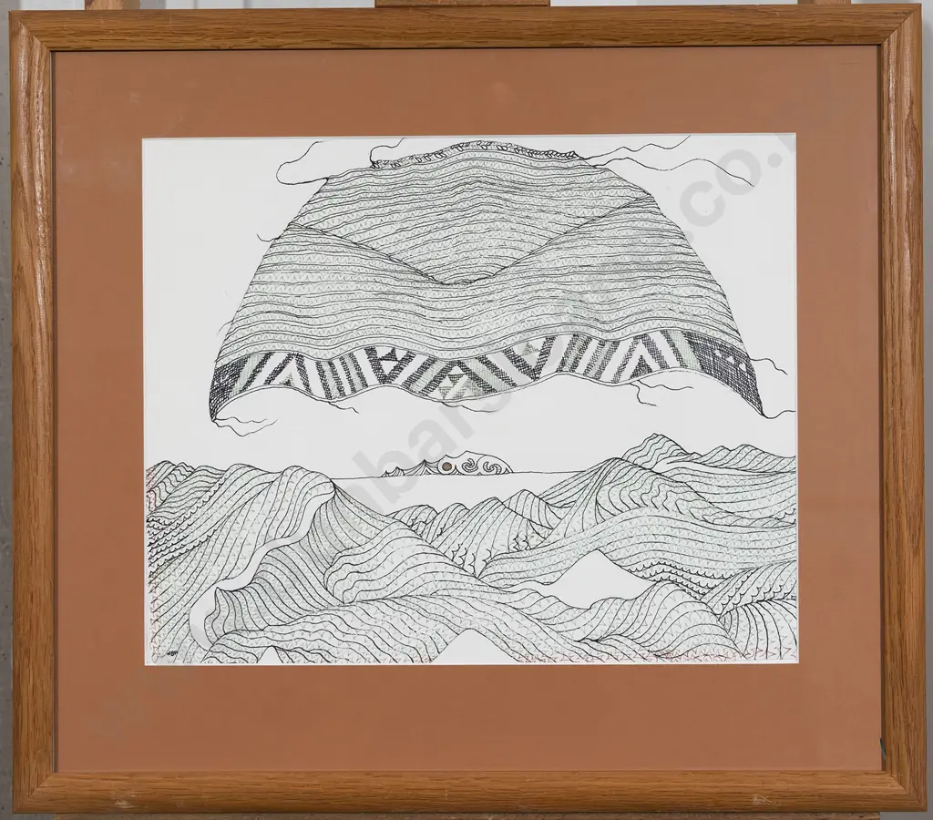 John Bevan Ford (1930-2005) - Te Hono Ki Ranana (set of three numbered 19 Image 1++