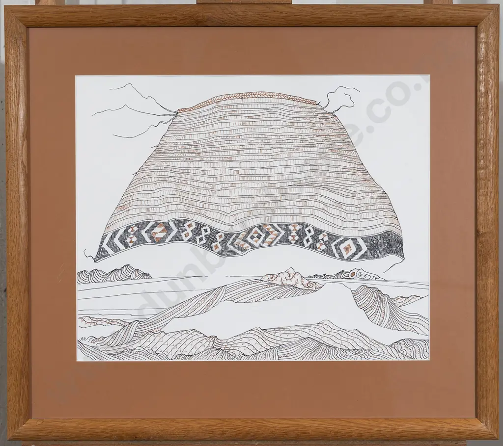 John Bevan Ford (1930-2005) - Te Hono Ki Ranana (set of three numbered 19 Image 1++