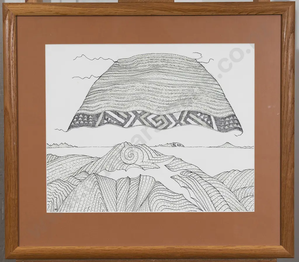 John Bevan Ford (1930-2005) - Te Hono Ki Ranana (set of three numbered 19 Image 1++