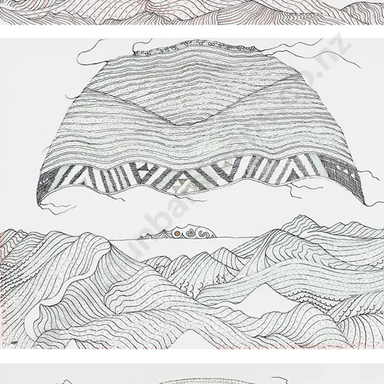 John Bevan Ford (1930-2005) - Te Hono Ki Ranana (set of three numbered 19