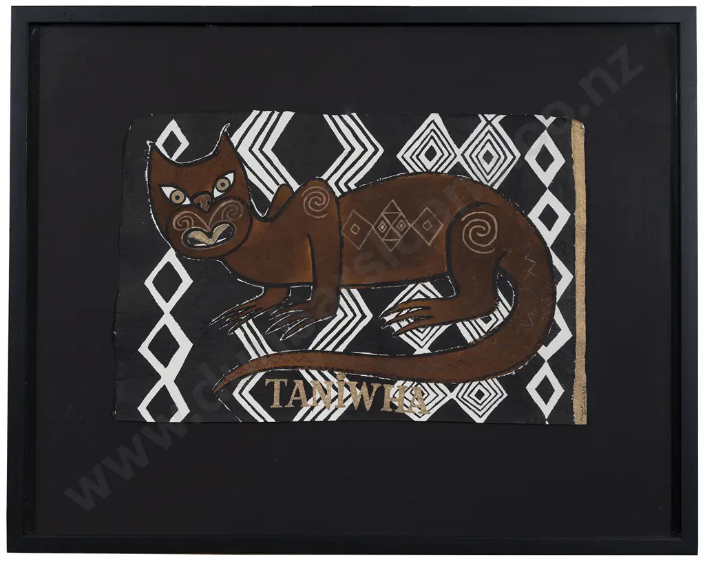 Robyn Kahukiwa (b. 1938) - Taniwha Image 1++