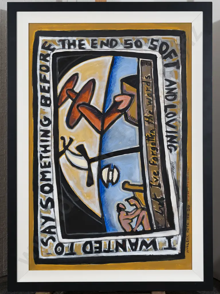 Nigel Brown (b 1949) - Nuclear Note No. 20 Image 1++