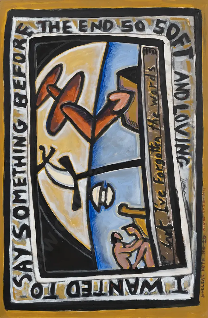 Nigel Brown (b 1949) - Nuclear Note No. 20 Image 1++