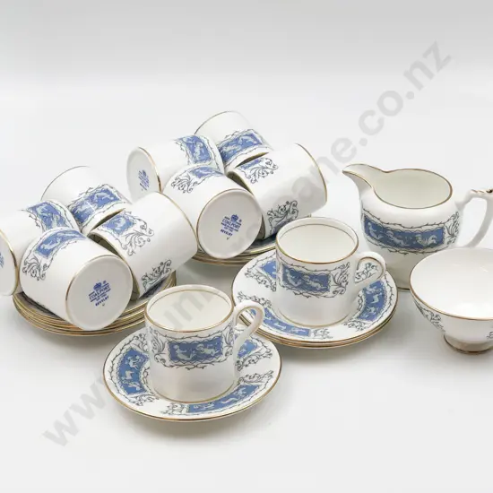 Quantity of Coalport "Revelry" Coffee China