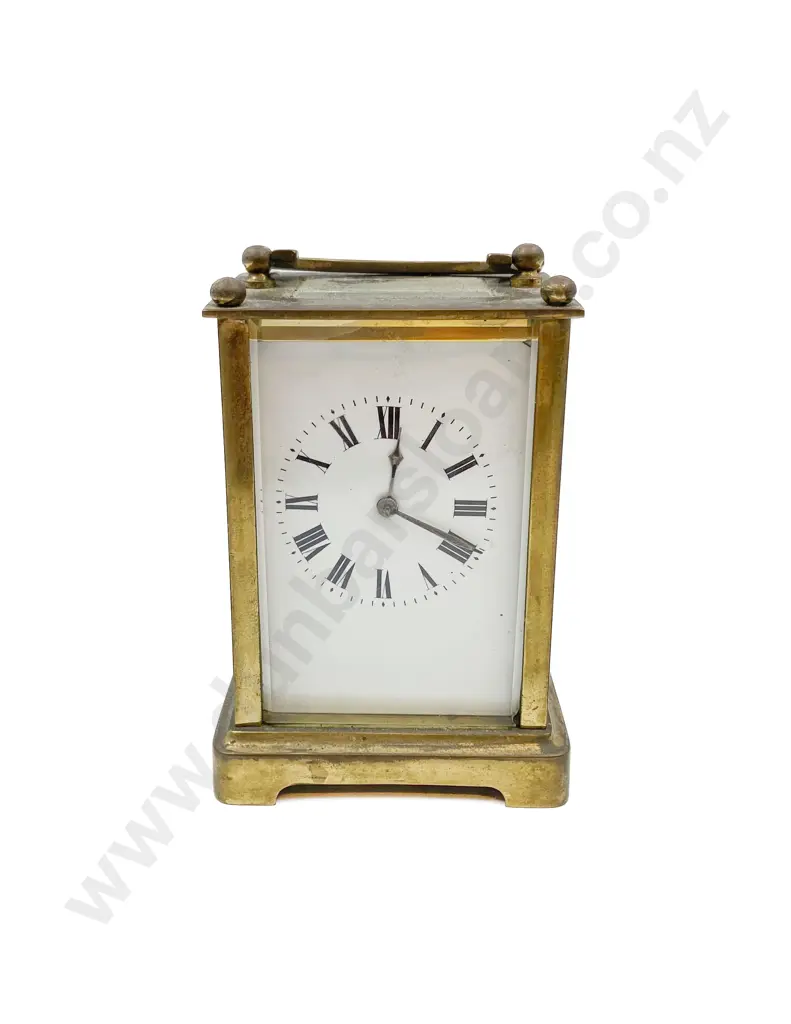 Small Brass Carriage Clock Image 1++