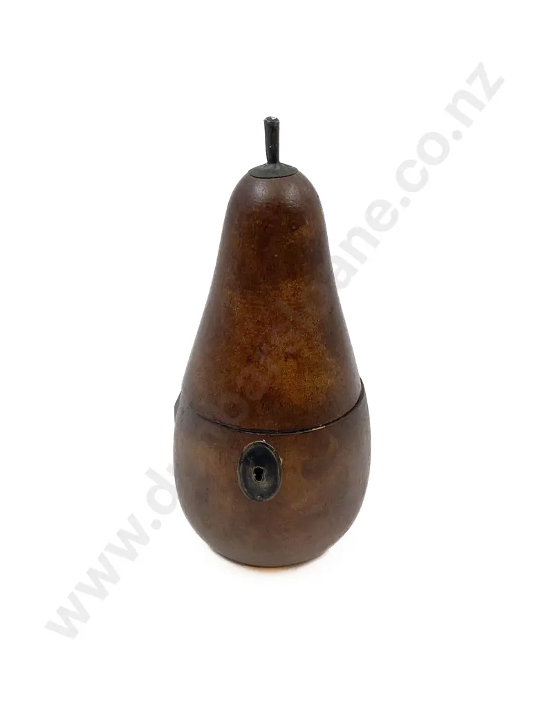Reproduction Pear Form Tea Caddy Image 1++