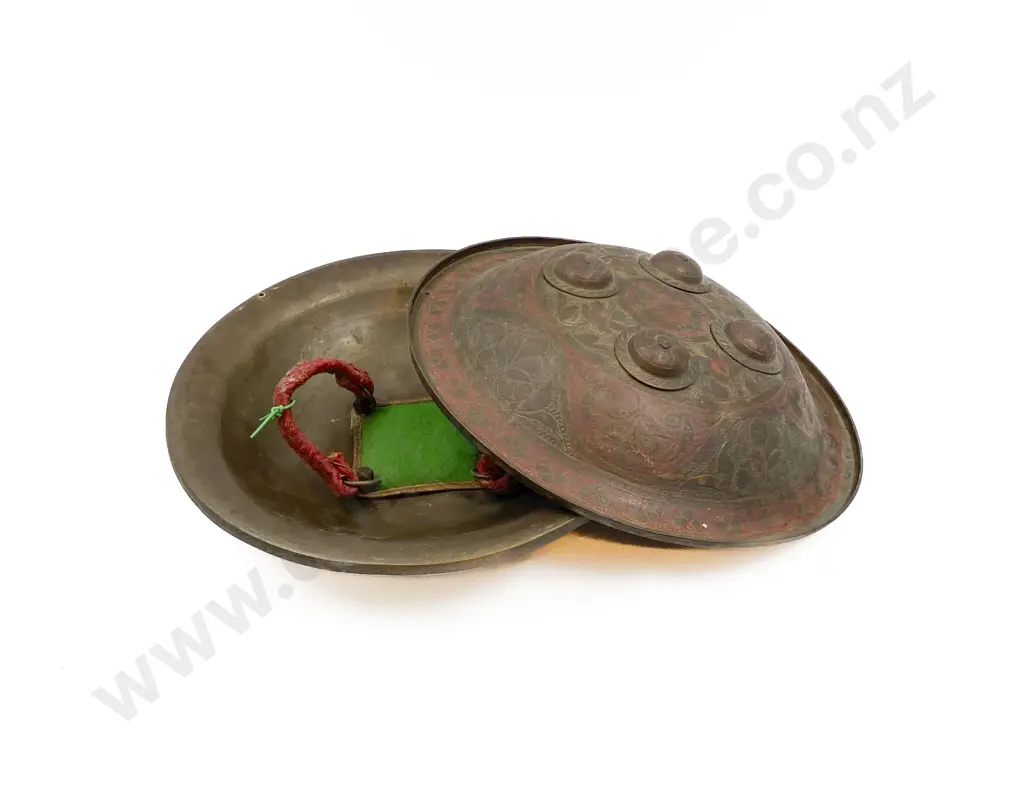 Pair of Decorative Asian Shields Image 1++
