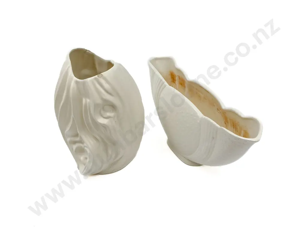 Two Crown Lynn Vases (Faults) Image 1++