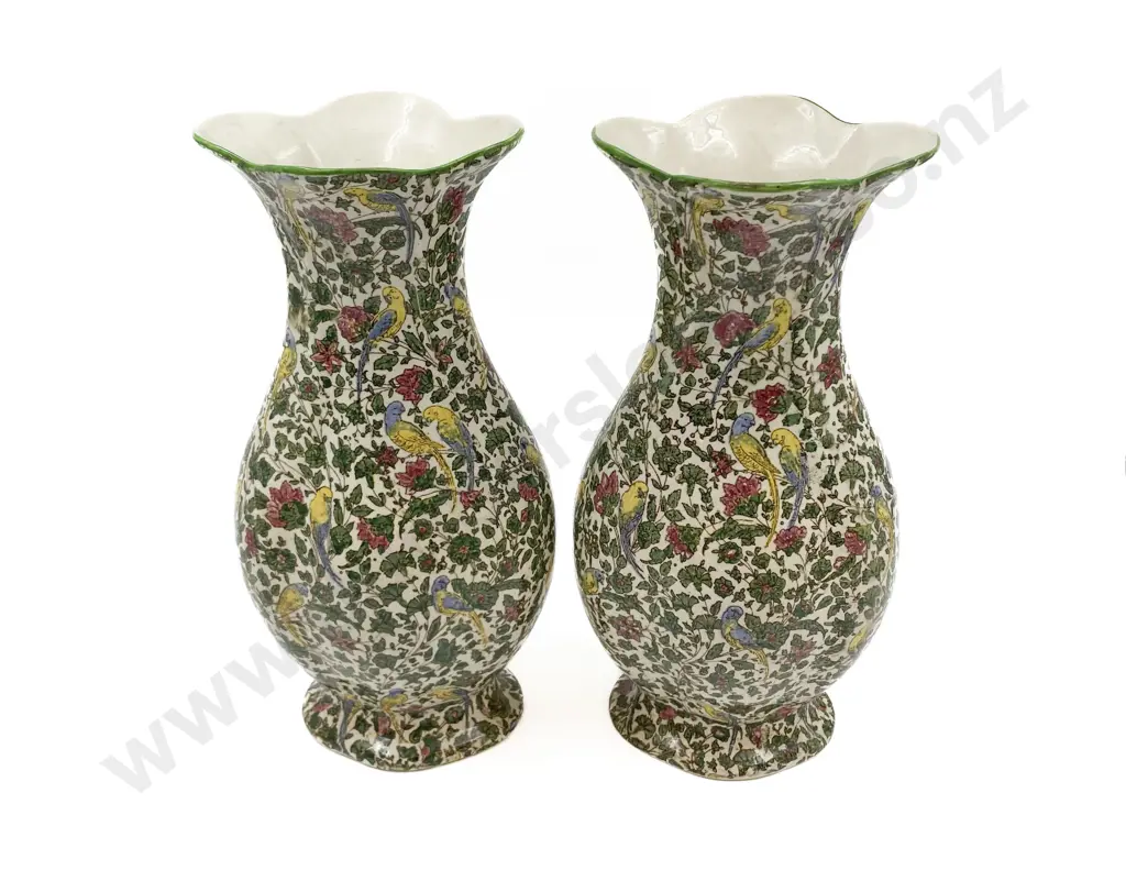 Pair of Royal Doulton Persian Vases Image 1++