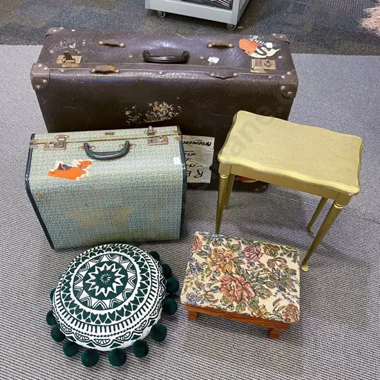 Quantity of Assorted Including Suitcase