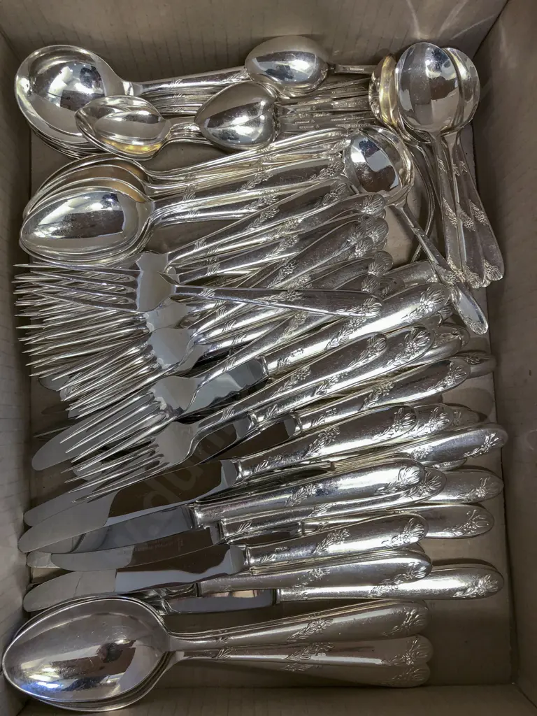 Box of Assorted S/P Cutlery Image 1++