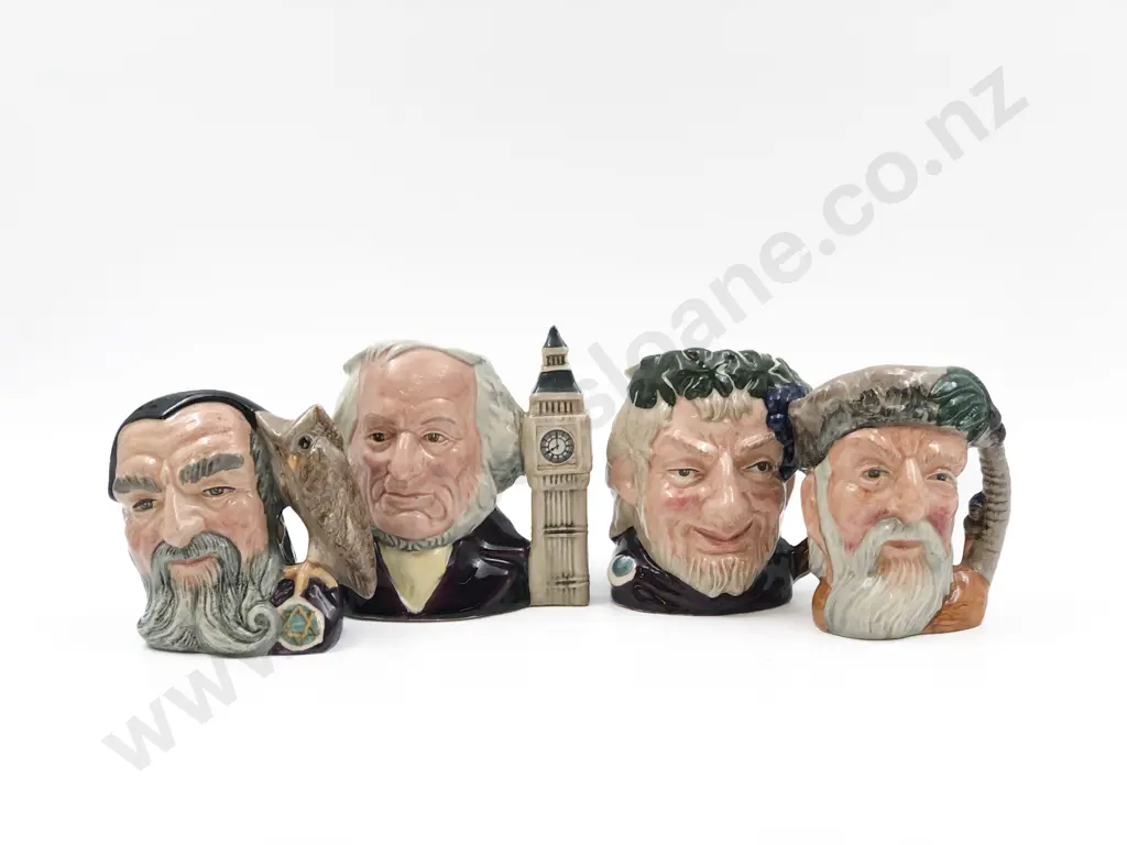 Four Smaller RD Character Jugs Image 1++