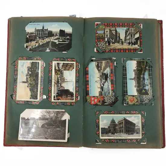 Vintage Post Card Album