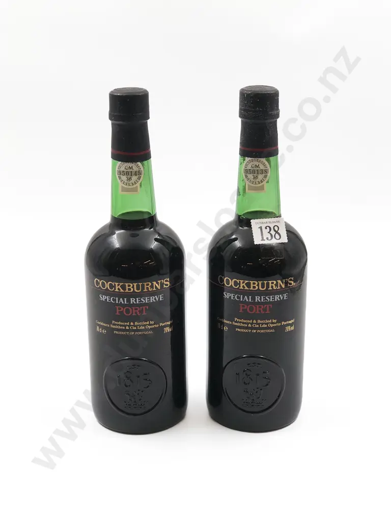 Two Bottles of Special Reserve Cockburn Port 70cl Image 1++