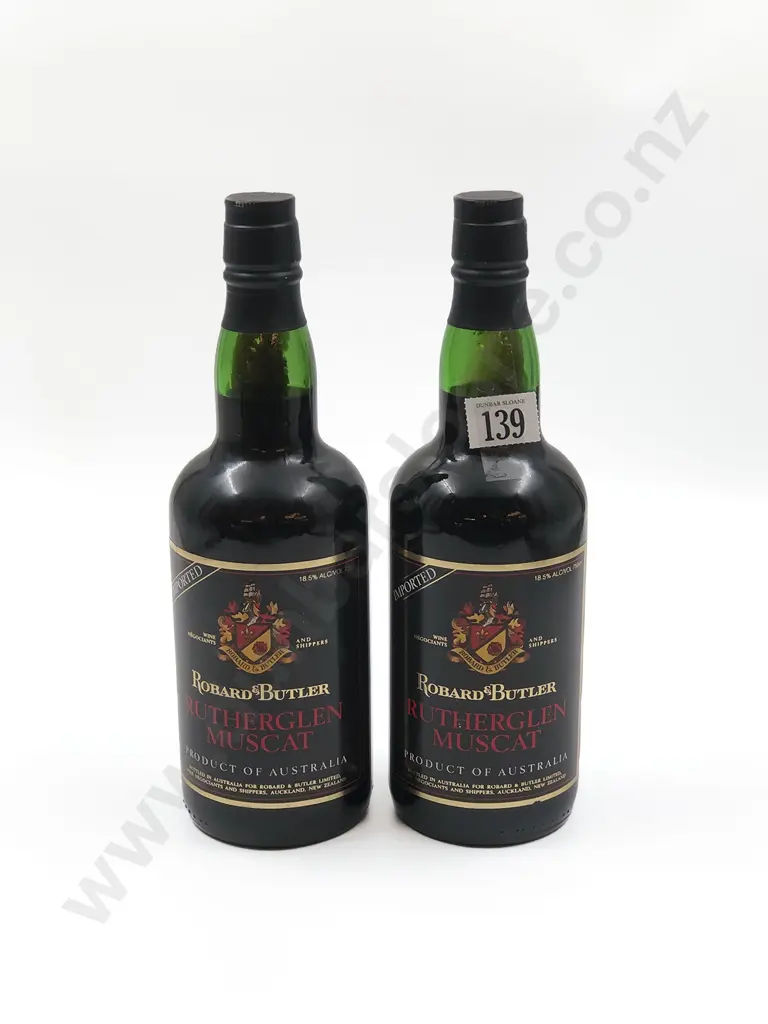 Two Bottles of Robard & Butler Rutherglen Muscat 750ml Image 1++
